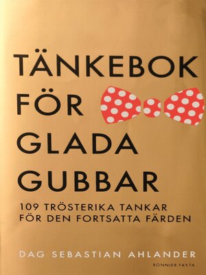 cover image of Tänkebok för glada gubbar